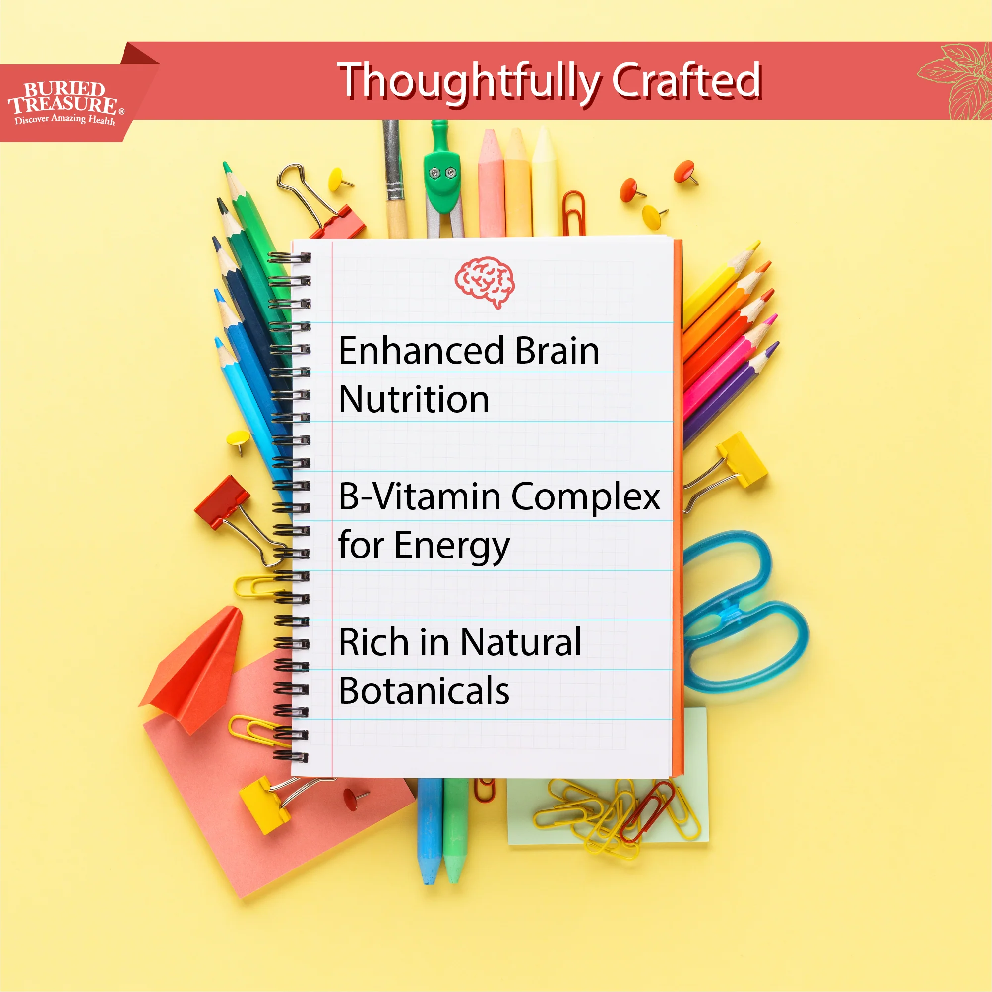 Added Attention – Liquid Supplement for Kids with DHA, B Vitamins & Phospholipids | Brain-Friendly Nutrients in a Natural Raspberry Flavor | 16 oz - Image 3