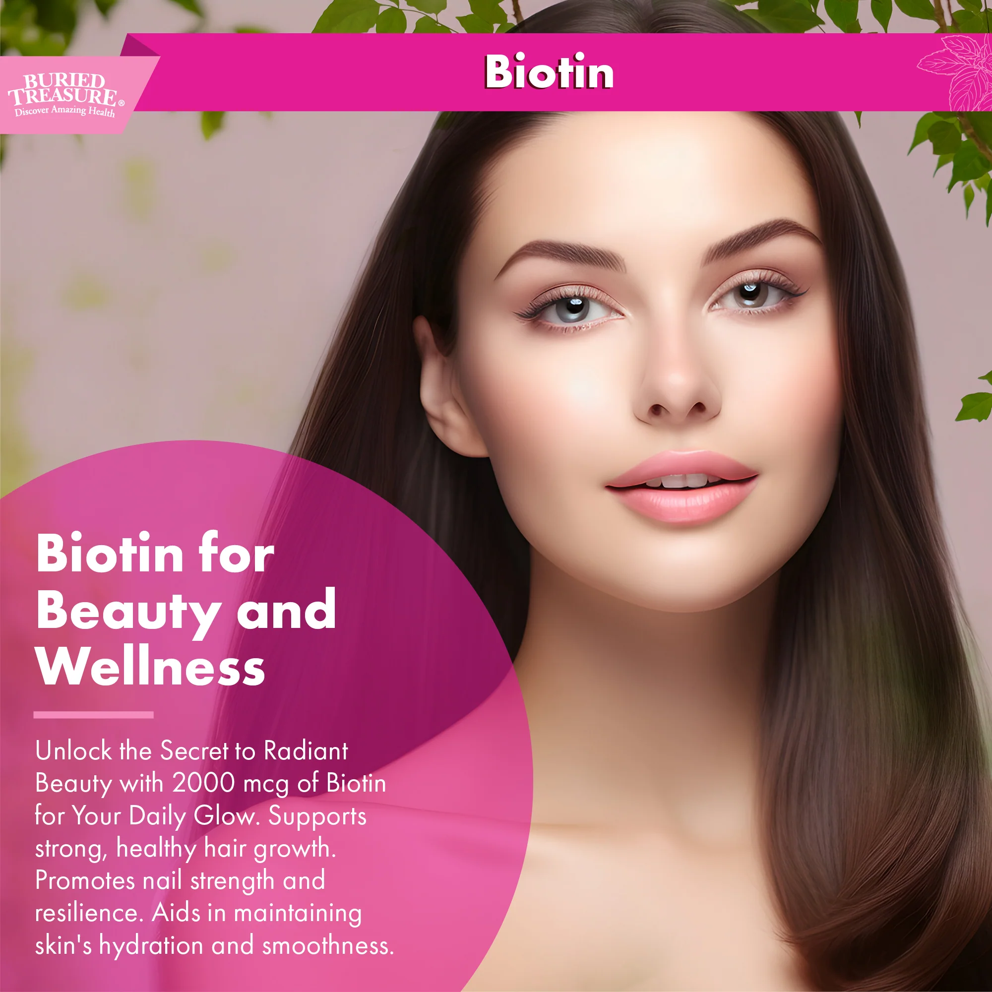 Biotin Drops – Liquid Supplement, 120 Servings, 2 oz - Image 3