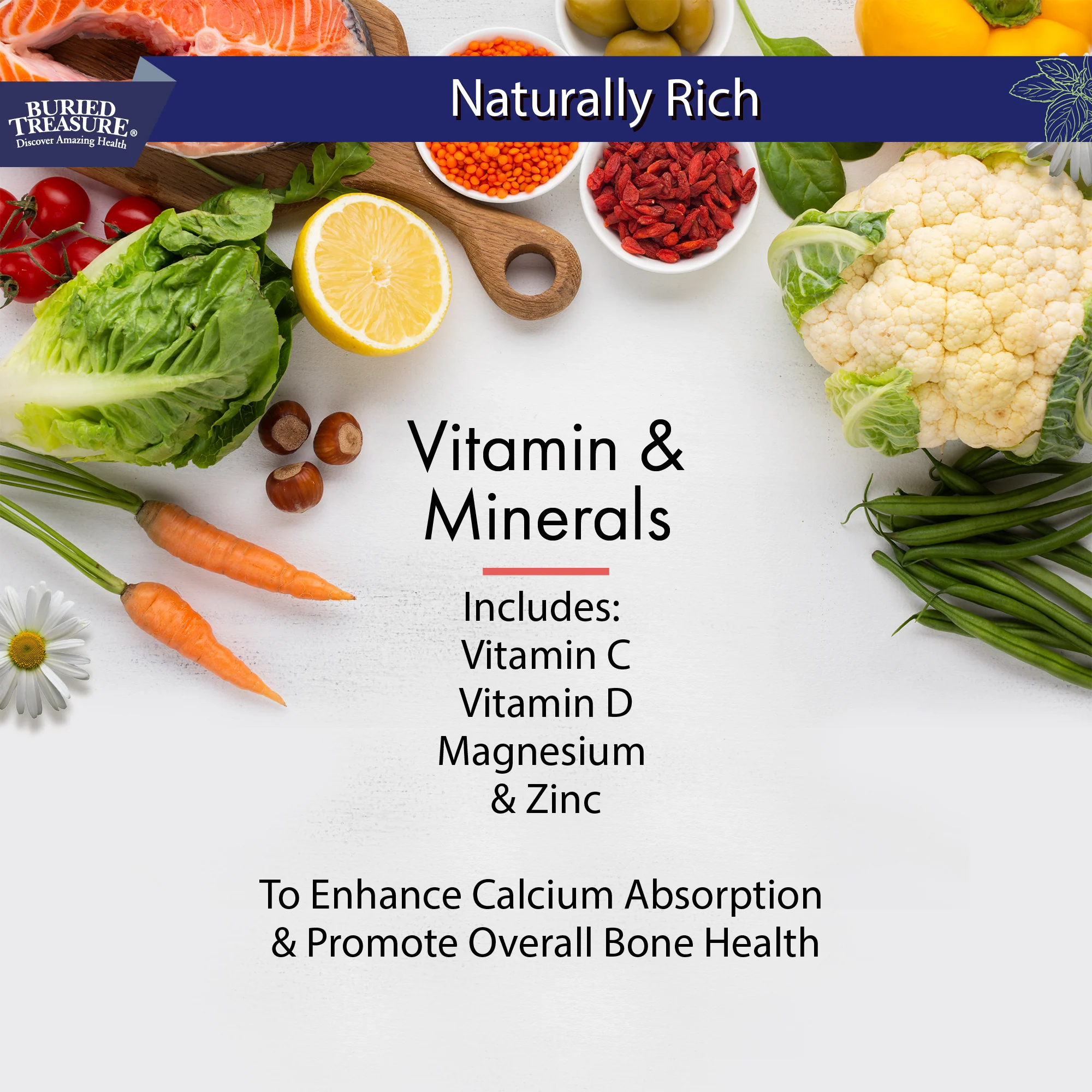 Calcium Plus – Blueberry Liquid Supplement with Calcium Citrate, Vitamin D, Magnesium & Zinc | 16 oz | No Sugar | Clean-Label Formula - Image 7