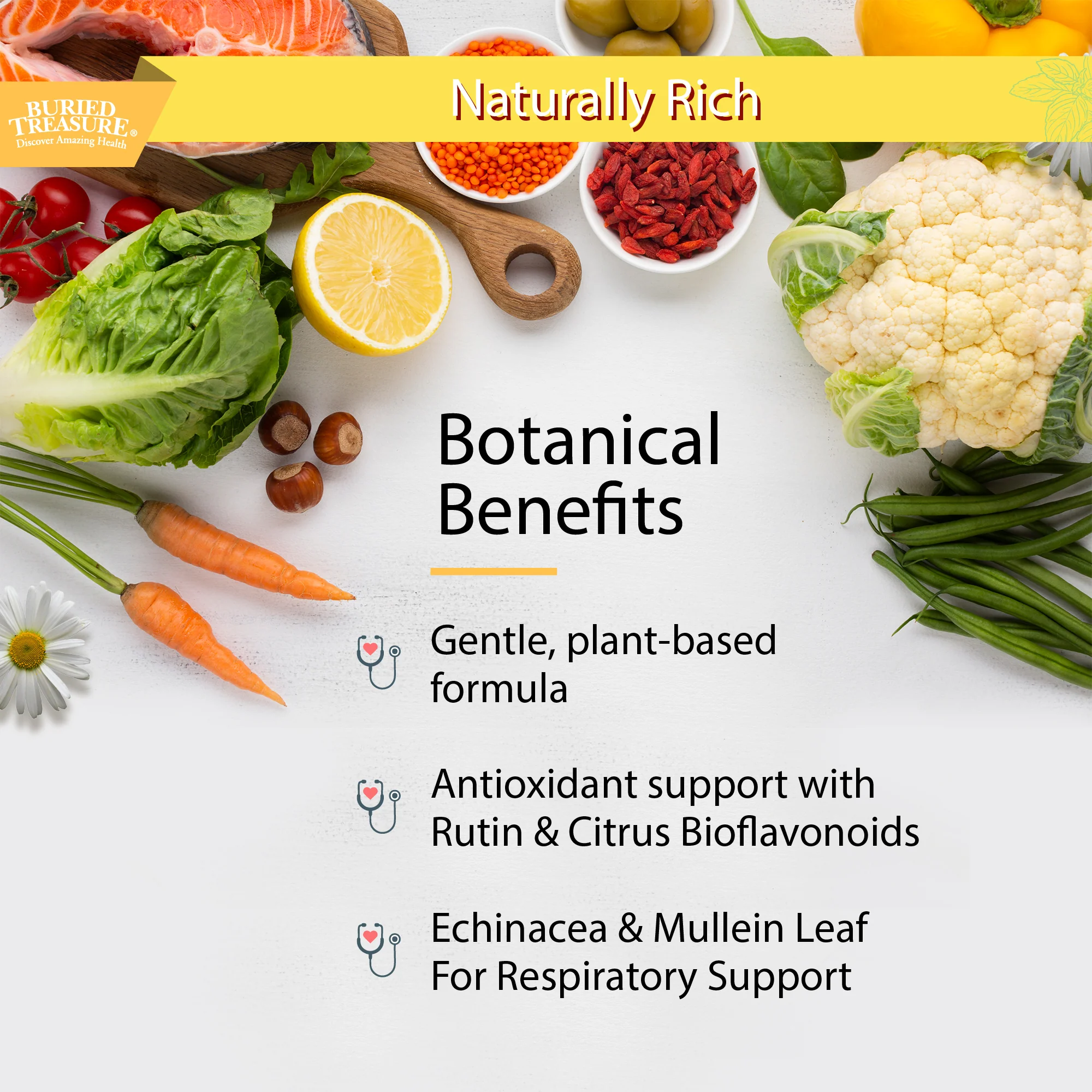 Buried Treasure Liquid Nutrients® ACF Children’s – Liquid Immune Support for Children | Raspberry Flavor | Sugar-Free - Image 6