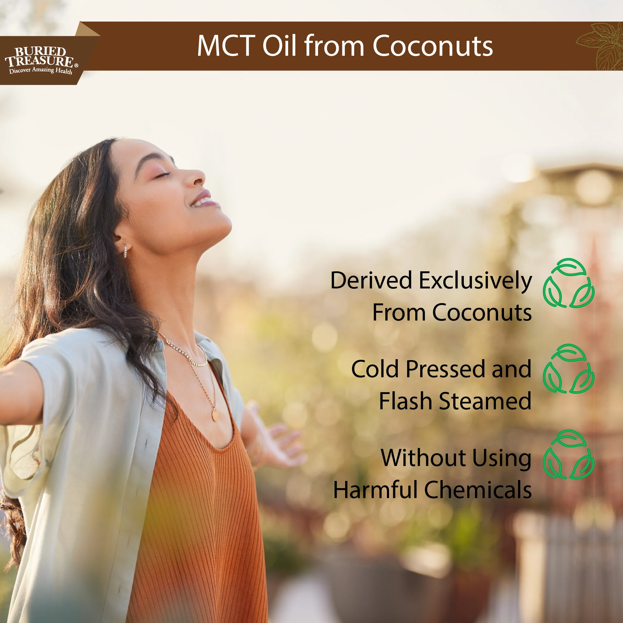MCT Oil – Vegan Medium-Chain Triglycerides from Coconuts,96 Servings - Image 4