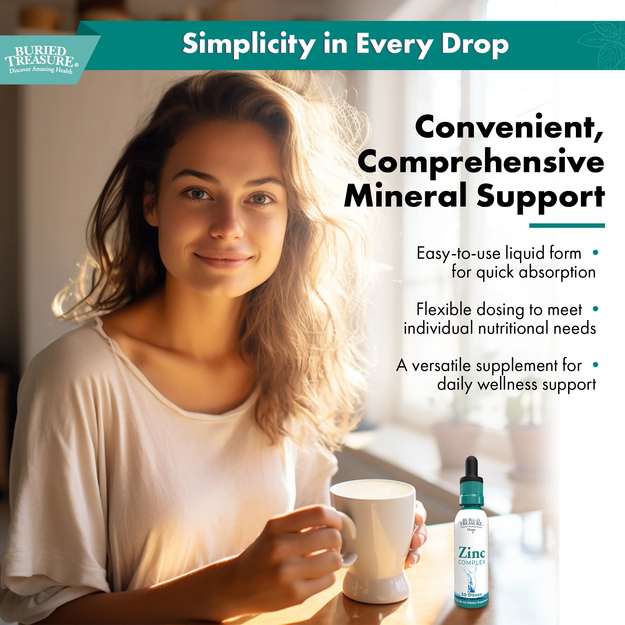 Zinc Drops – High-Potency Ionic Zinc Supplement, 11 mg Zinc Sulfate, 2oz - Image 7